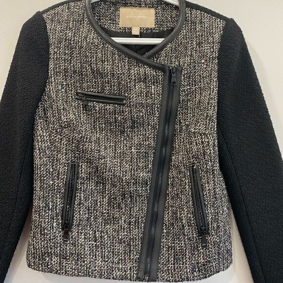 Banana Republic Tweed Moto Jacket - Picture 3 of 9